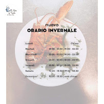 Il Mare in Tavola da Nonna Lina à Marina di Montenero menu