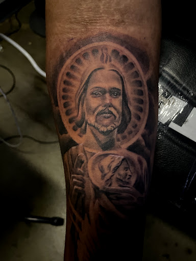 Explore lsu tattoo ideas, creative tattoo ideas in Dallas, available at Empire barbers & Ink