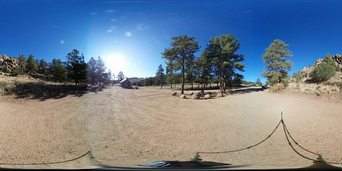 Hiking area near Skyline Ridge