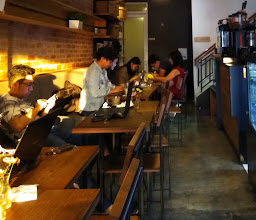 Scandinavian Coffee shop photo