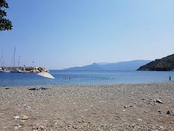 Paralia Sampatiki'in fotoğrafı uçurumlarla desteklenmiş
