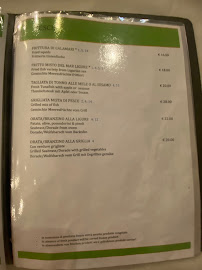 Menu / carte de Pizzeria Ristorante Il Pozzo Dei Desideri à Diano Marina