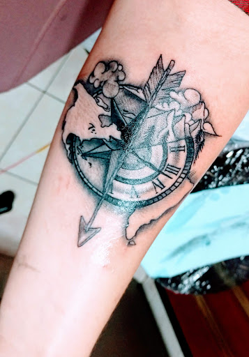 Explore wildflower tattoo ideas, creative tattoo ideas in Lake George, available at Lake George Tattoo Company