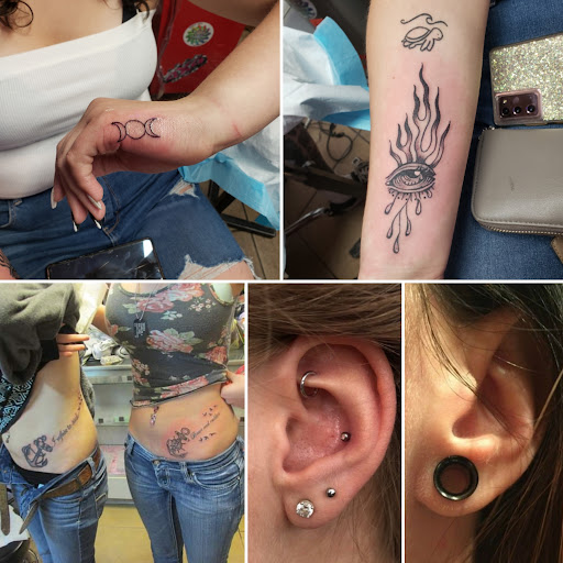 Explore walking dead tattoo ideas, creative tattoo ideas in Elko, available at Custom Tattoos and Body Piercing Studio