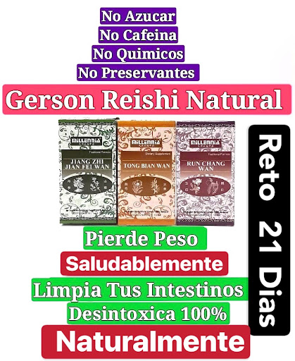 Medicina Natural china Gerson Reishi