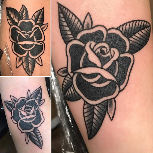 Explore stairway to heaven tattoo ideas, creative tattoo ideas in Copperas Cove, available at Black Moon Tattoo Company