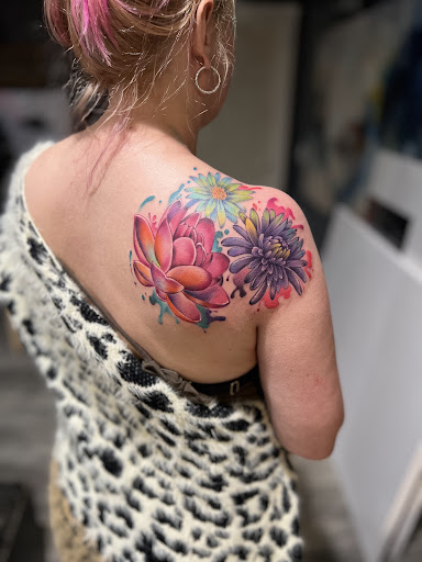 Explore three percenter tattoo ideas, creative tattoo ideas in Kingsford, available at Deft Tattoo Studio