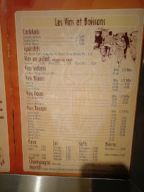 Menu / carte de India Restaurant à Rennes