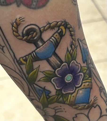 Explore 3 initial tattoo ideas, creative tattoo ideas in Hatfield, available at Revelation Tattoo and Piercing