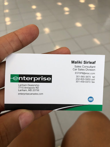 Used Car Dealer «Enterprise Car Sales», reviews and photos, 7710 Annapolis Rd, Lanham, MD 20706, USA