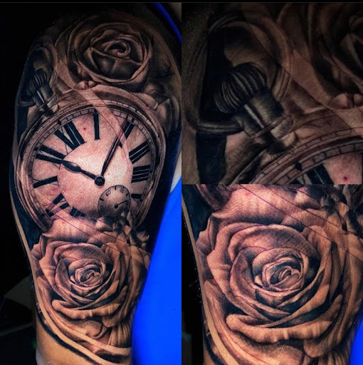 Explore tattoo ideas for women, creative tattoo ideas in Odessa, available at Black Cat Tattoo Company