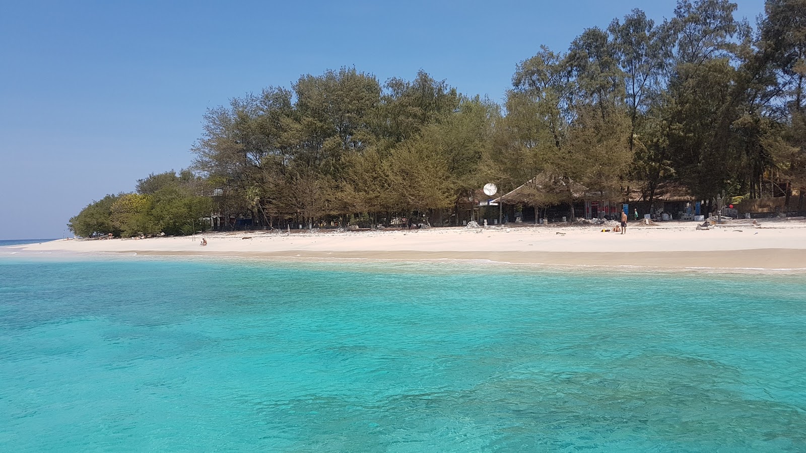 Foto von Gili Meno Strand - beliebter Ort unter Entspannungskennern