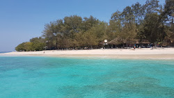 Foto von Gili Meno Strand - beliebter Ort unter Entspannungskennern