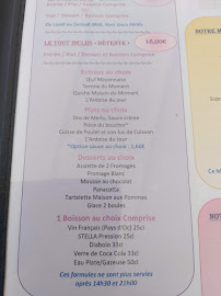 L'EDEN RESTAURANT BRASSERIE HOTEL SAINT VALERY EN CAUX à Saint-Valery-en-Caux menu