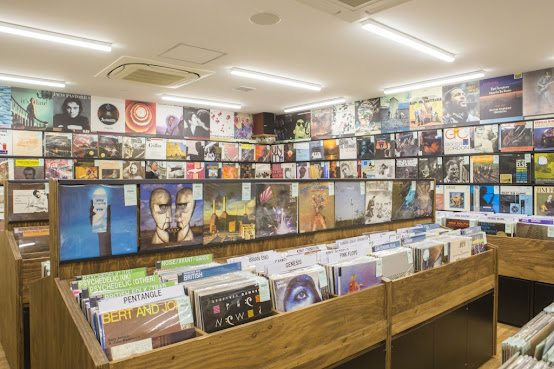 disk union Osaka CD Record Store by null