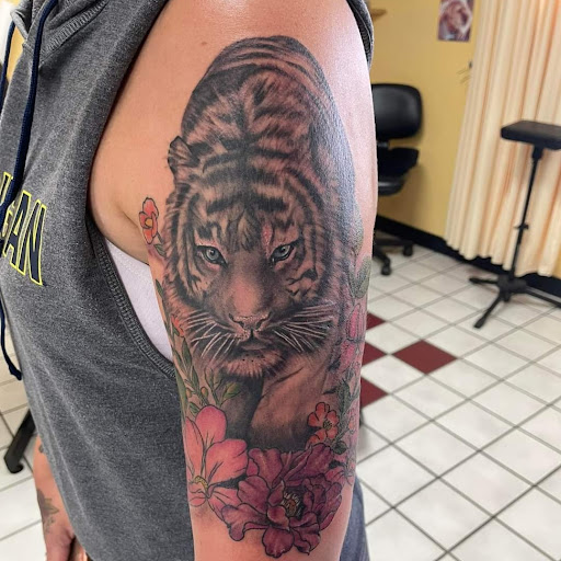 Explore brother tattoos ideas, creative tattoo ideas in Grand Ledge, available at Van Gogh Tattoos