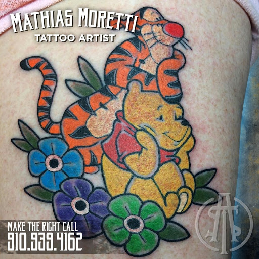 Explore color tattoo sleeve ideas, creative tattoo ideas in Jacksonville, available at American Tattoo Society of Jacksonville