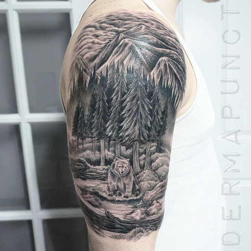 Tattoo Shop «DERMAPUNCT™ TATTOO», reviews and photos, 985 NY-376, Wappingers Falls, NY 12590, USA