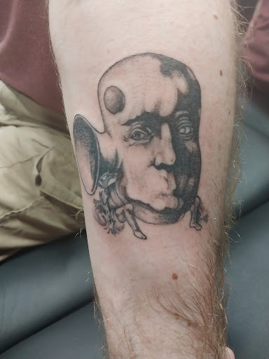 Explore lil peep tattoos ideas, creative tattoo ideas in Peckville, available at The Chaotic Cauldron Tattoos and More