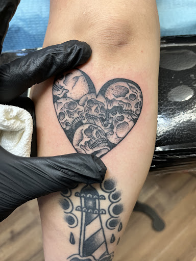 Explore neck tattoos ideas male, creative tattoo ideas in Madera, available at Sea Wolf Tattoo