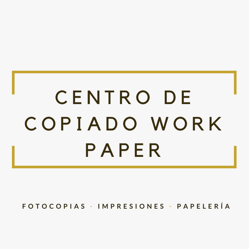 Centro de Copiado y Papelería Work Paper