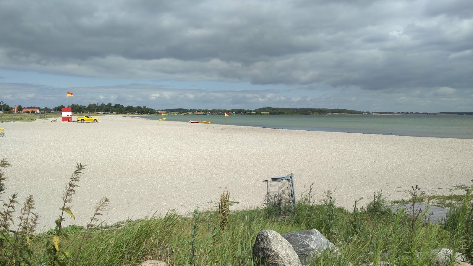 Foto von Nordstrand strand und die siedlung