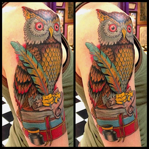 Explore blue jay tattoo ideas, creative tattoo ideas in Sedona, available at Ascension Tattoo