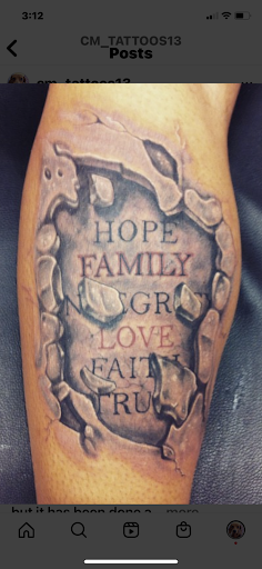 Explore astros tattoo ideas, creative tattoo ideas in Cocoa, available at Rorschach Tattoo Shop and Piercing Studio