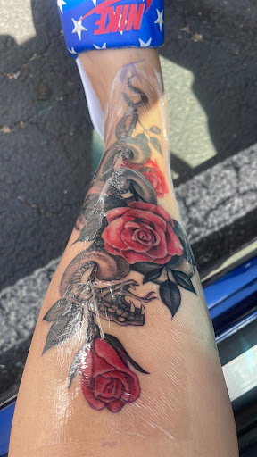 Explore back tattoo cover up ideas, creative tattoo ideas in Round Rock, available at Beto Tats