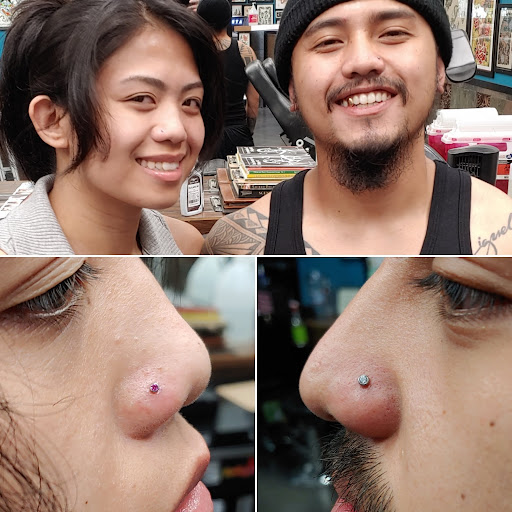 Explore feminine neck tattoo ideas, creative tattoo ideas in San Marcos, available at Ollie the Impaler Body Piercing