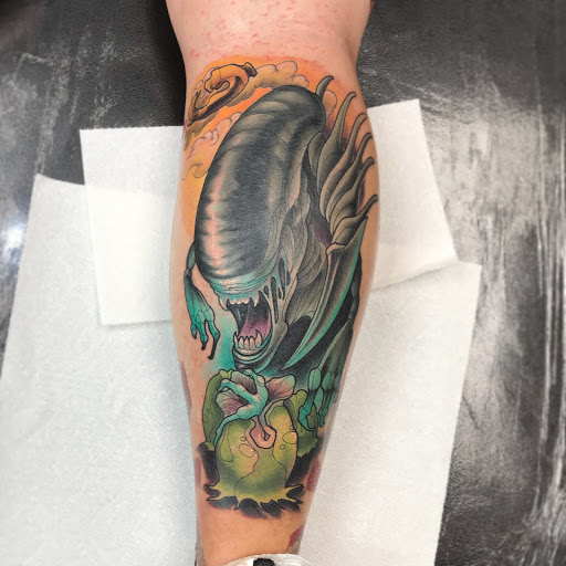 Explore jesus cross tattoo ideas, creative tattoo ideas in Tallmadge, available at Killjoy tattoo