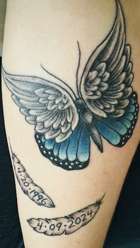 Explore tattoo background filler ideas, creative tattoo ideas in Walworth, available at Bearded Buffalo Tattoo and Body Piercing