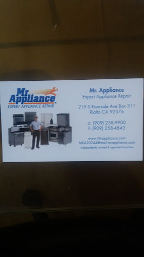 Appliance Repair Service in Rialto, California