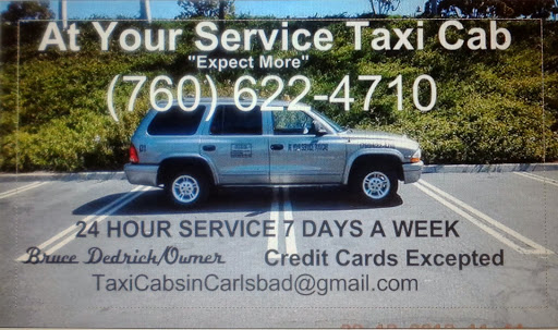 At Your Service Taxi Cab