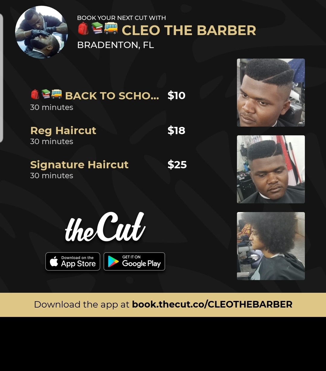 CLEO THE BARBER SVB Barbershop