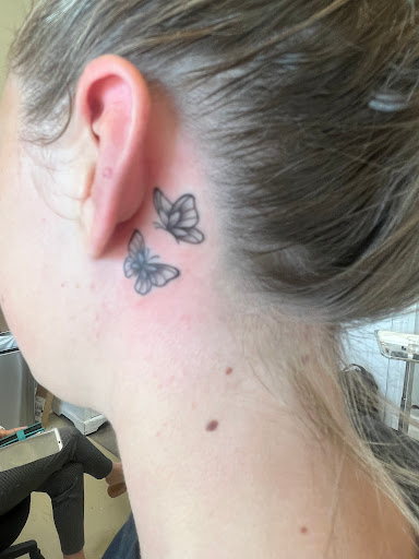 Explore back shoulder tattoo ideas, creative tattoo ideas in Ogden, available at Legacy Tattoo