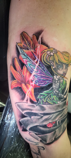 Explore moms name tattoo ideas for men, creative tattoo ideas in Angola, available at Hoodlum Ink