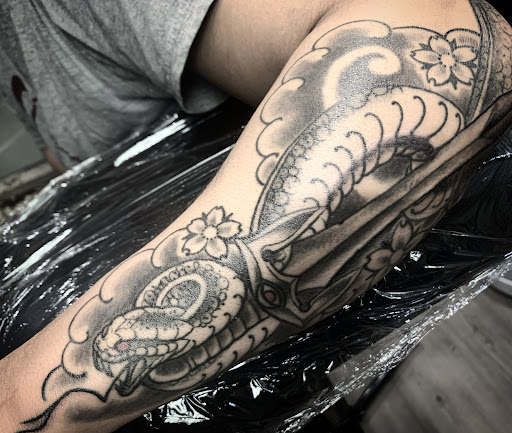 Explore fallout new vegas tattoo ideas, creative tattoo ideas in Canoga Park, available at Civilized Tattoo