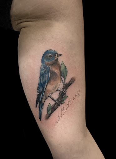 Explore heart on my sleeve tattoo ideas, creative tattoo ideas in Nashville, available at Mel Lockett Tattoos