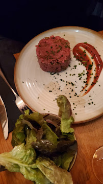 Steak tartare du Restaurant Le Ballon Voyageur à Maisons-Laffitte - n°7