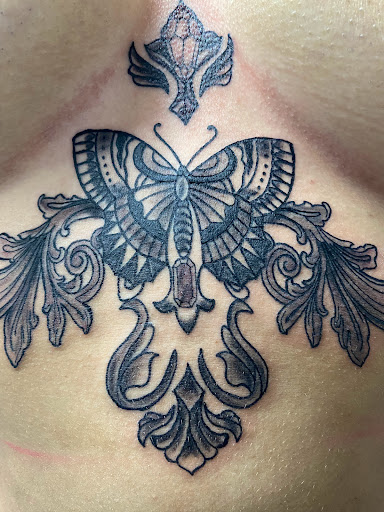 Explore fifth element tattoo ideas, creative tattoo ideas in Dayton, available at Uppity Tattoos