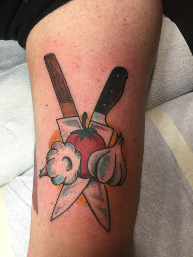 Explore cool face tattoos ideas, creative tattoo ideas in Mount Juliet, available at Division Street Tattoo Company