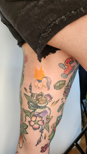 Find cat tattoo ideas simple for your next unique tattoo in Forest Hills at Yant Studio