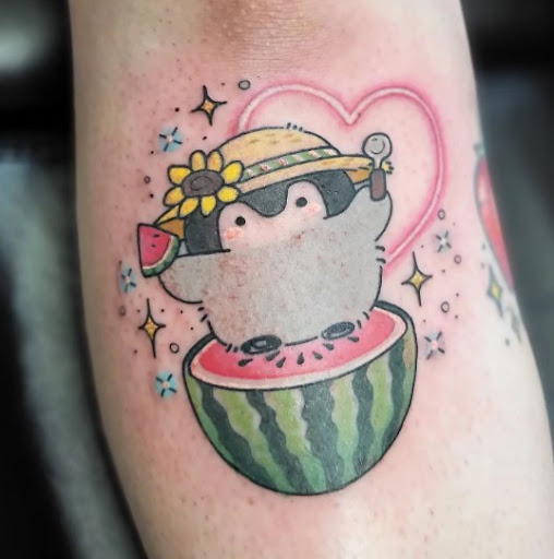 Explore loner tattoo ideas, creative tattoo ideas in Woodstock, available at Lost Lagoon Tattoo