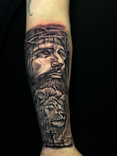 Explore car guy tattoo ideas, creative tattoo ideas in Mobile, available at Brothers Ink Tattoo Parlor