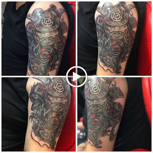 Explore female arm tattoo ideas, creative tattoo ideas in Baytown, available at Big Juniors Tattoos