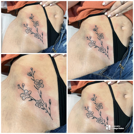 Explore hawaii flower tattoo ideas, creative tattoo ideas in Bloomsburg, available at Tuccis Tattoo & Piercings Studio
