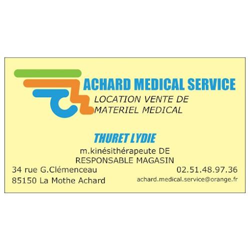 Magasin de matériel médical Vendée Élévateurs Achard Médical Service La Chapelle-Hermier