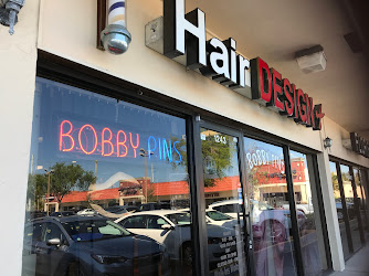 Bobby Pins Hair Design