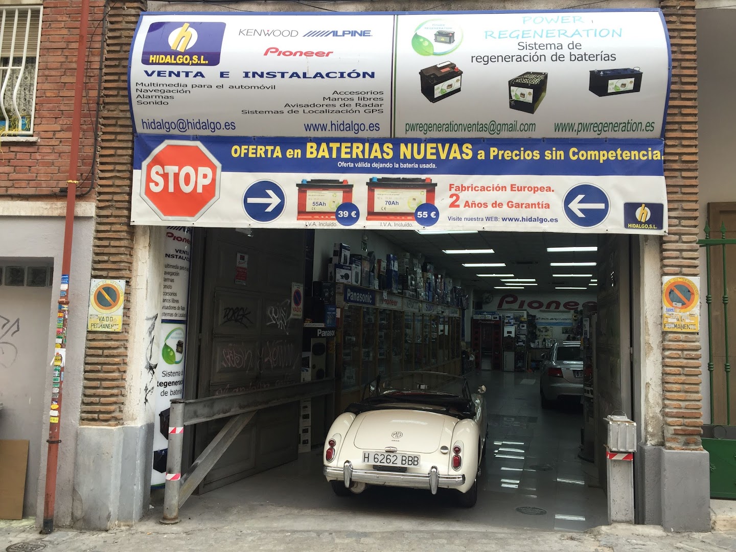 Auto Radio HIDALGO, Instalación y Venta Car Multimedia, Alarmas De Automóvil y Baterias En Madrid